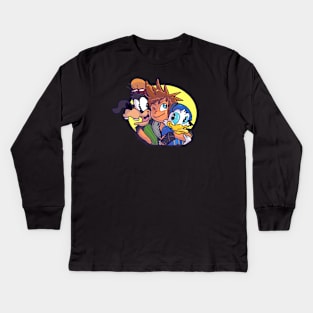 The Original Keyblade Trio Kids Long Sleeve T-Shirt